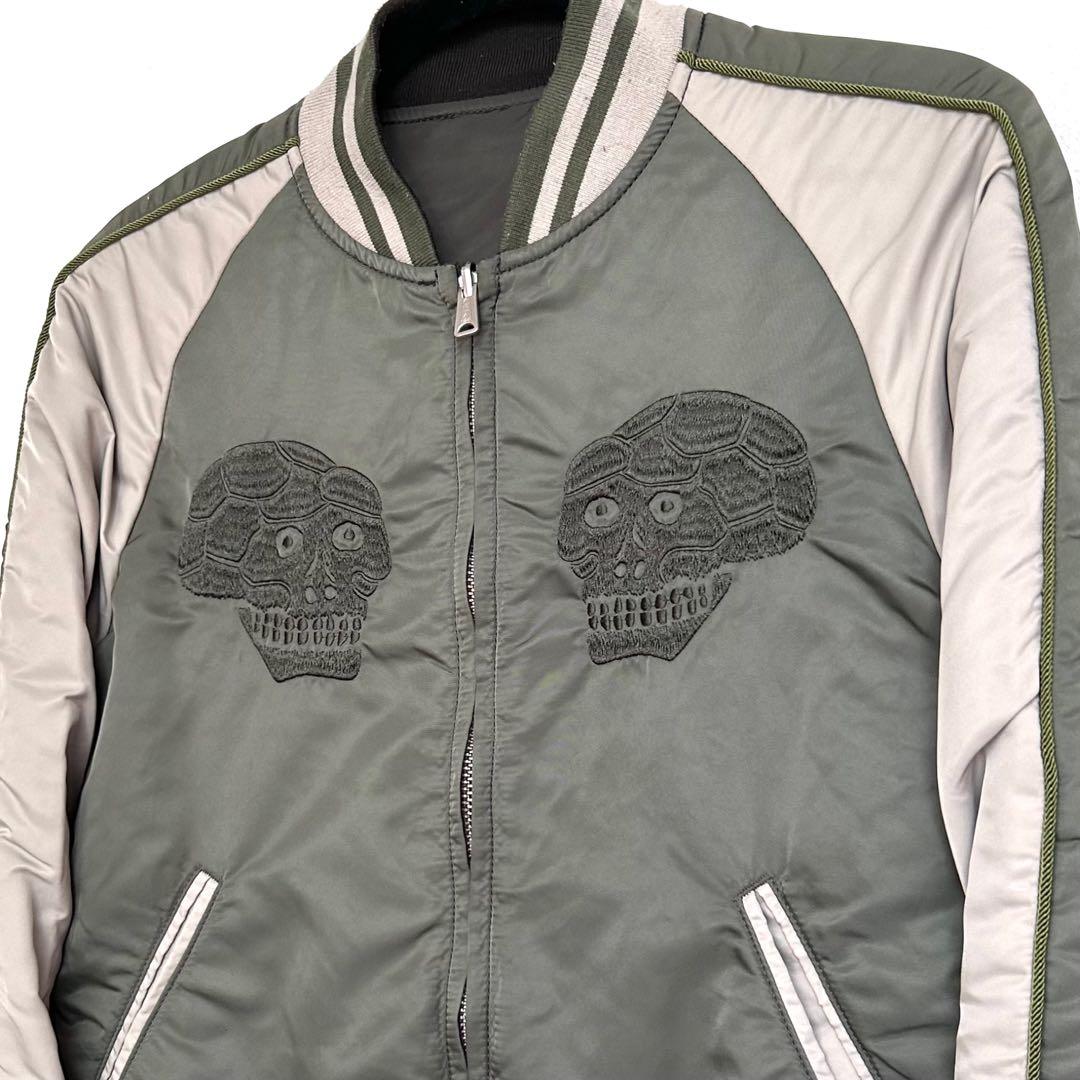 アルファ リバーシブル スカジャン MA-1