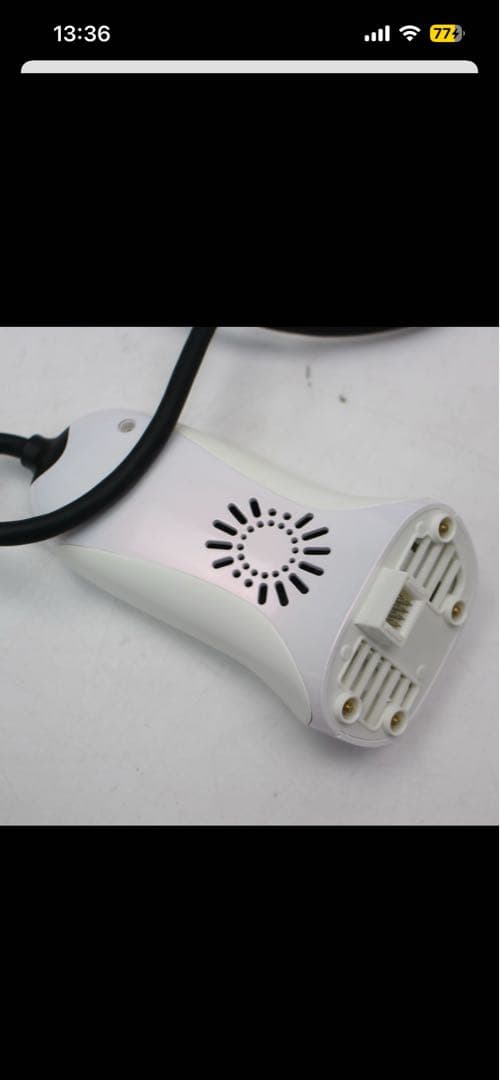 脱毛器 デジタル操作パネル付き