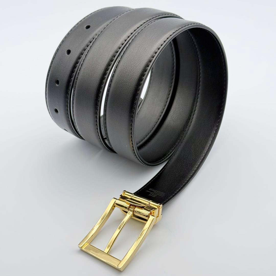 ✨美品✨サンローラン ベルトYSL ゴールド金具 新品ベルト レザー 男女兼用