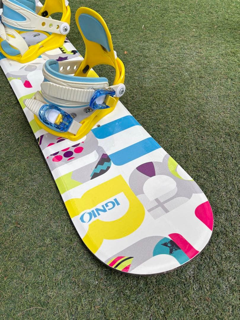 スノーボード2点セット IGNIO 100cm イグニオ キッズ 子供 ジュニア