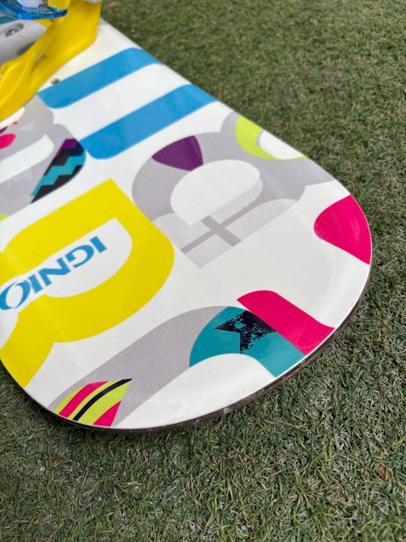 スノーボード2点セット IGNIO 100cm イグニオ キッズ 子供 ジュニア