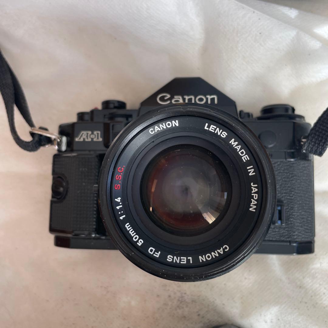 キャノン CANON A-1 レンズ50mm付き 一眼レフカメラ ジャンク品