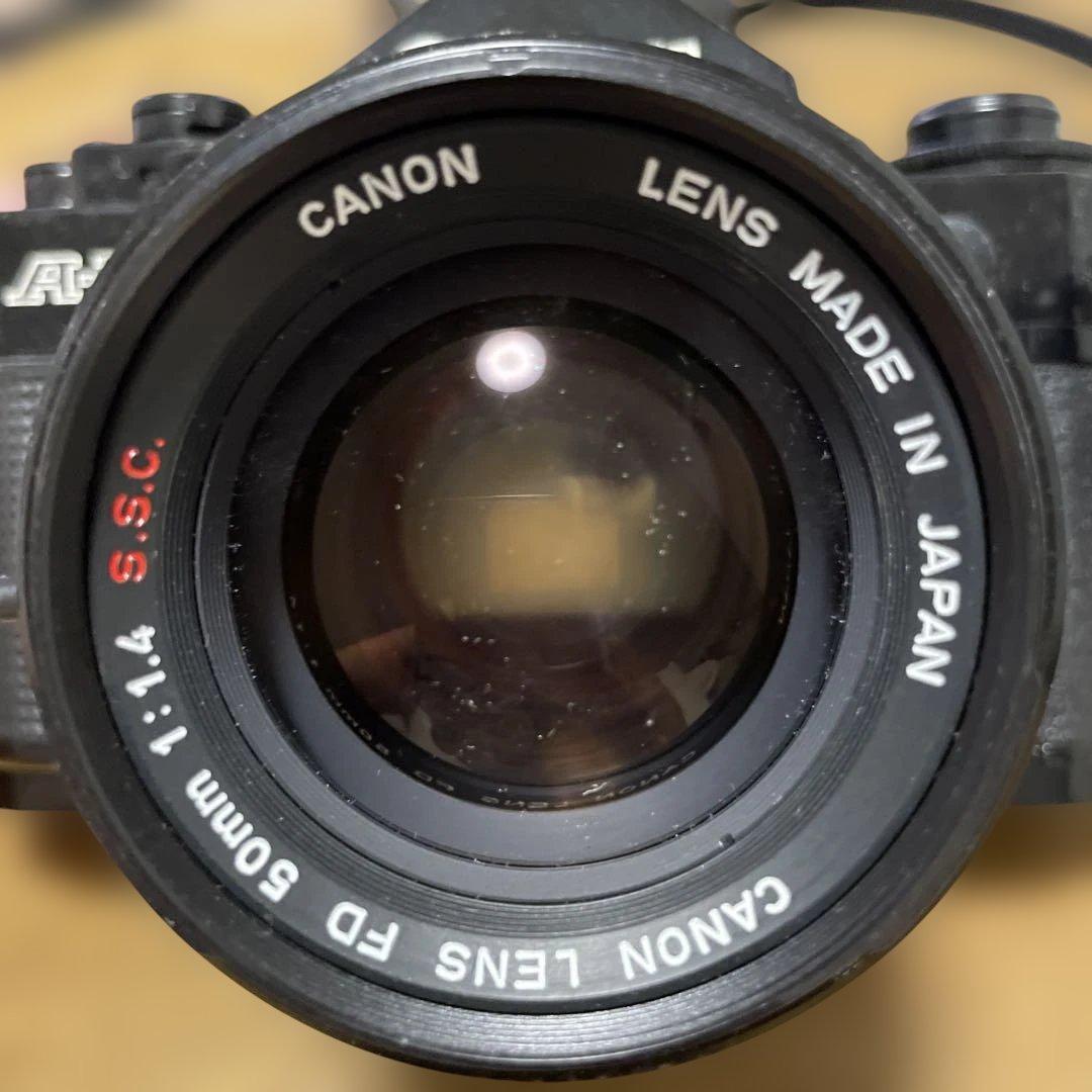 キャノン CANON A-1 レンズ50mm付き 一眼レフカメラ ジャンク品