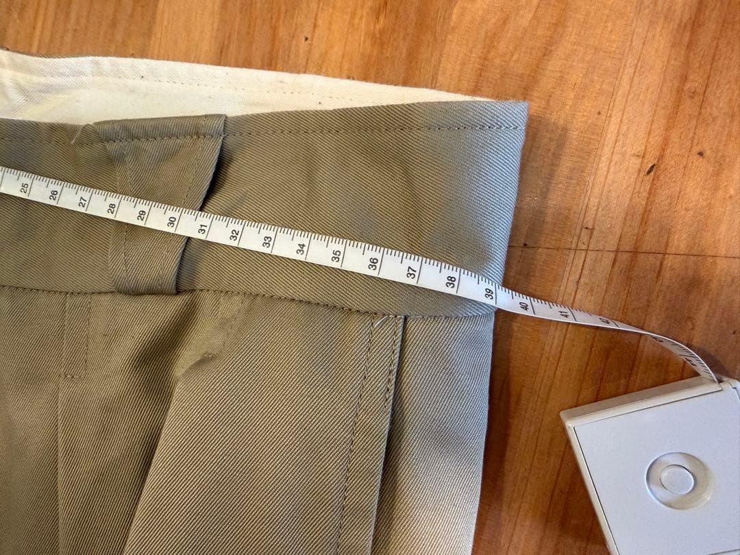 FUMIKA_UCHIDAチノパン 2タックパンツ 38