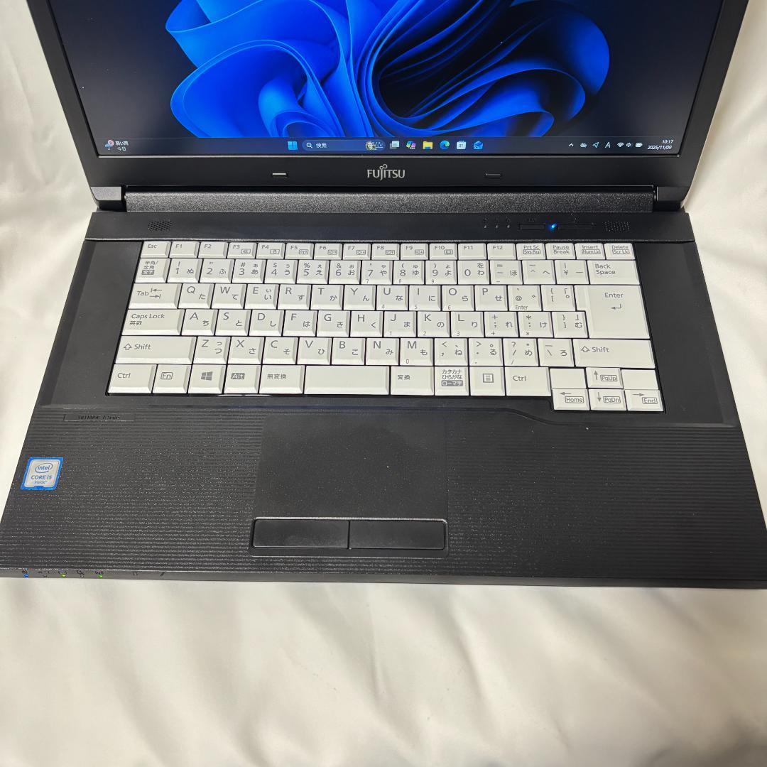 F07A【美品】15.6型FHD/i5第6世代/4GB/SSD128GB v
