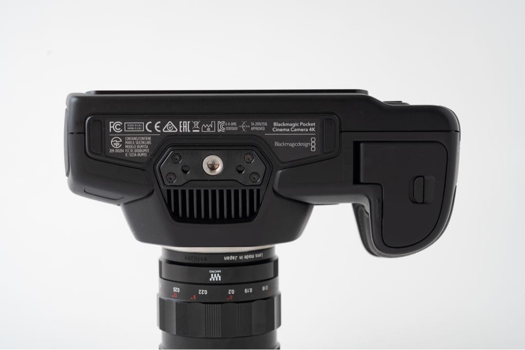 【美品】BMPCC 4K(予備バッテリー付き)