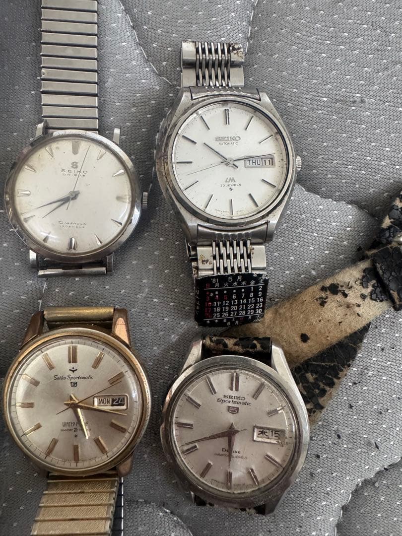 メンズ腕時計セット11点 seiko citizen rado technos