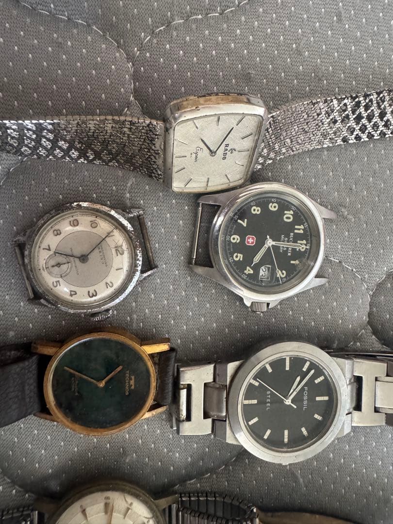 メンズ腕時計セット11点 seiko citizen rado technos