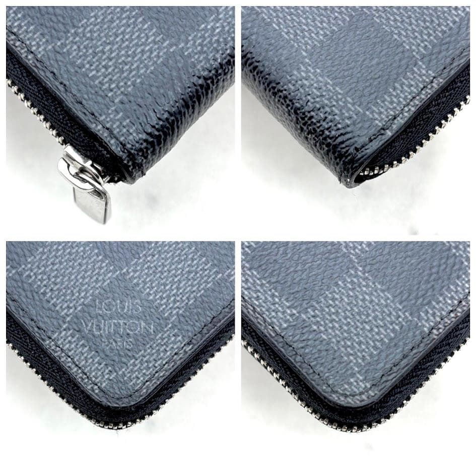 【極美品】ルイヴィトン　ダミエグラフィット　ジッピーパース