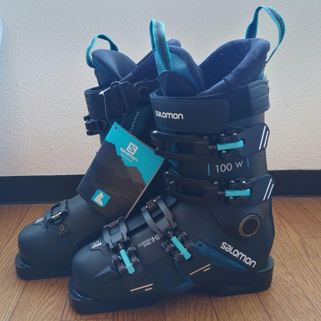 新品未使用！SALOMON レディーススキーブーツ 23-23.5cm