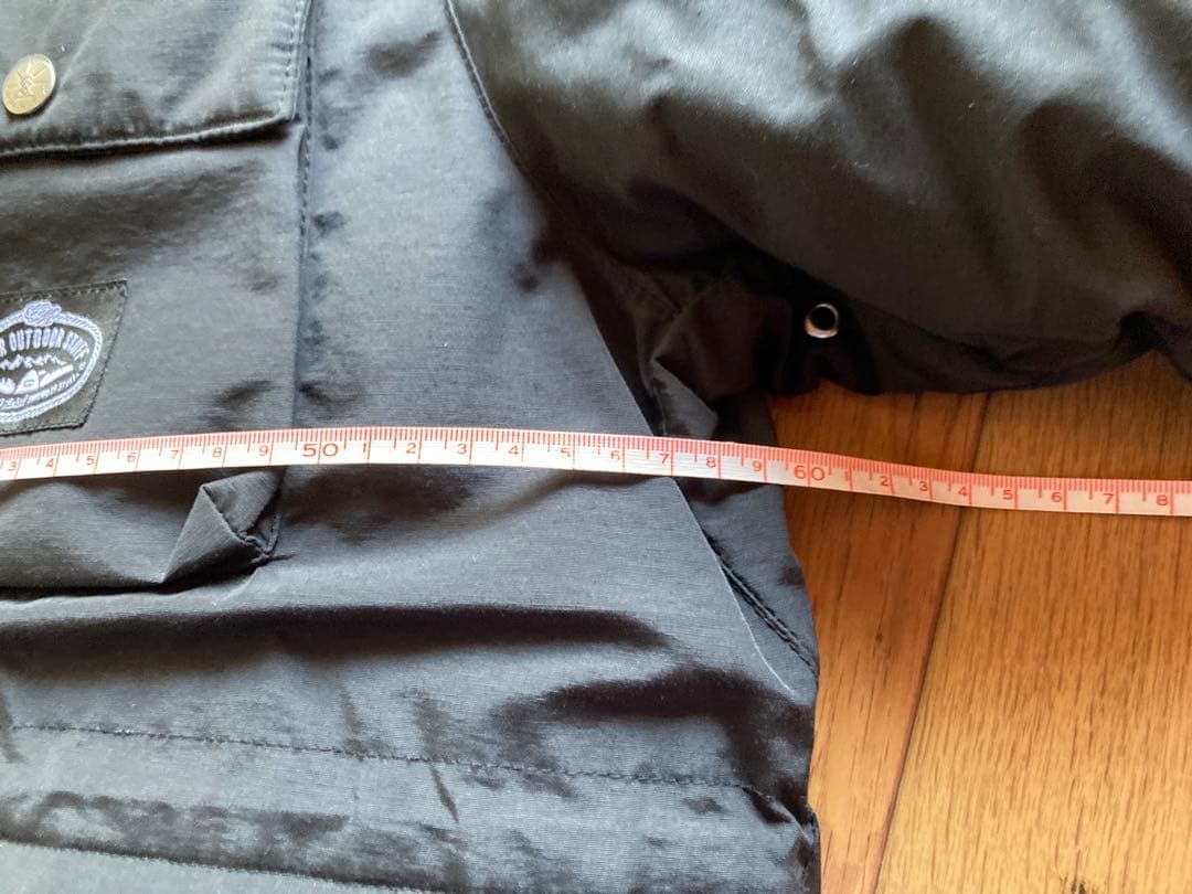 POLER OUTDOOR STUFF◆ダウンジャケット/M/コットン/BLK