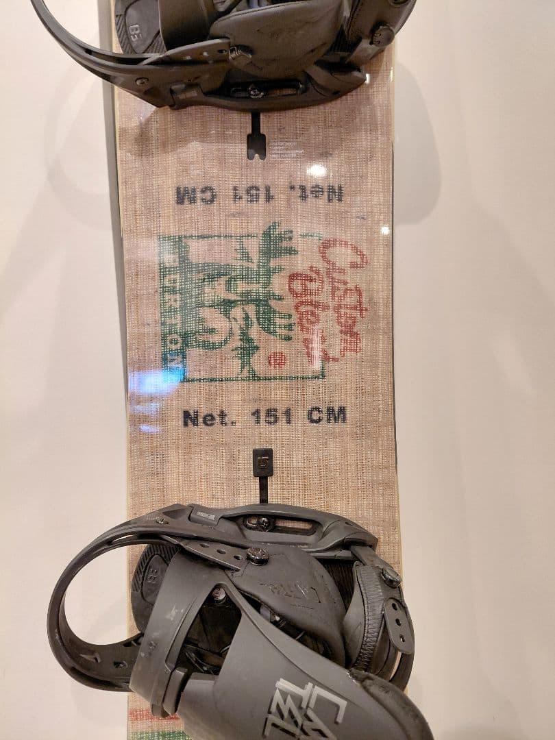 BURTON CUSTOM TWIN 151＋CARTEL EST M　セット