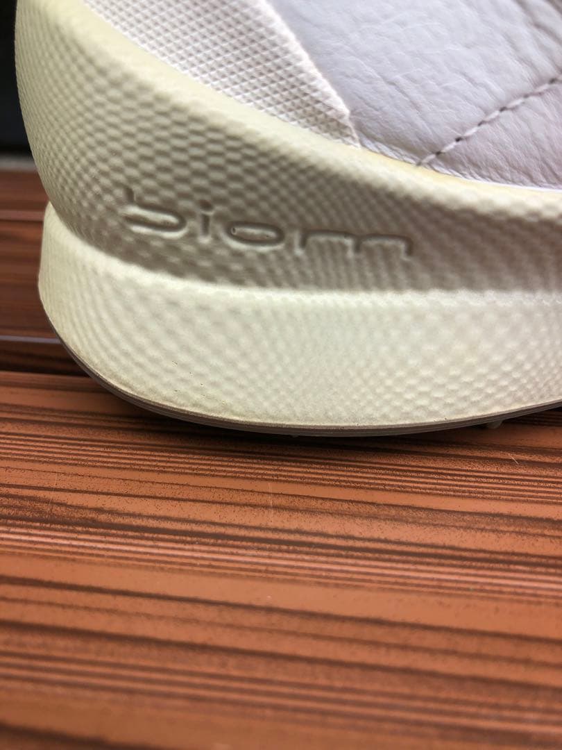 335番 美品ECCO バイオム ゴルフシューズ 38 24.0cmスパイクレス