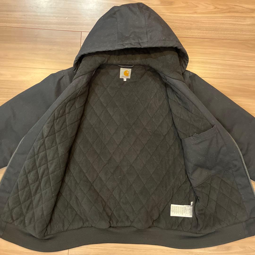 み*ー様 Carhartt アクティブジャケット 黒 L ほぼ未使用 WIP 正