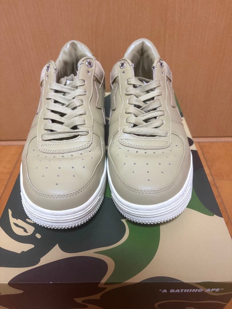 靴 [A BATHING APE] BAPE STA low suede beige