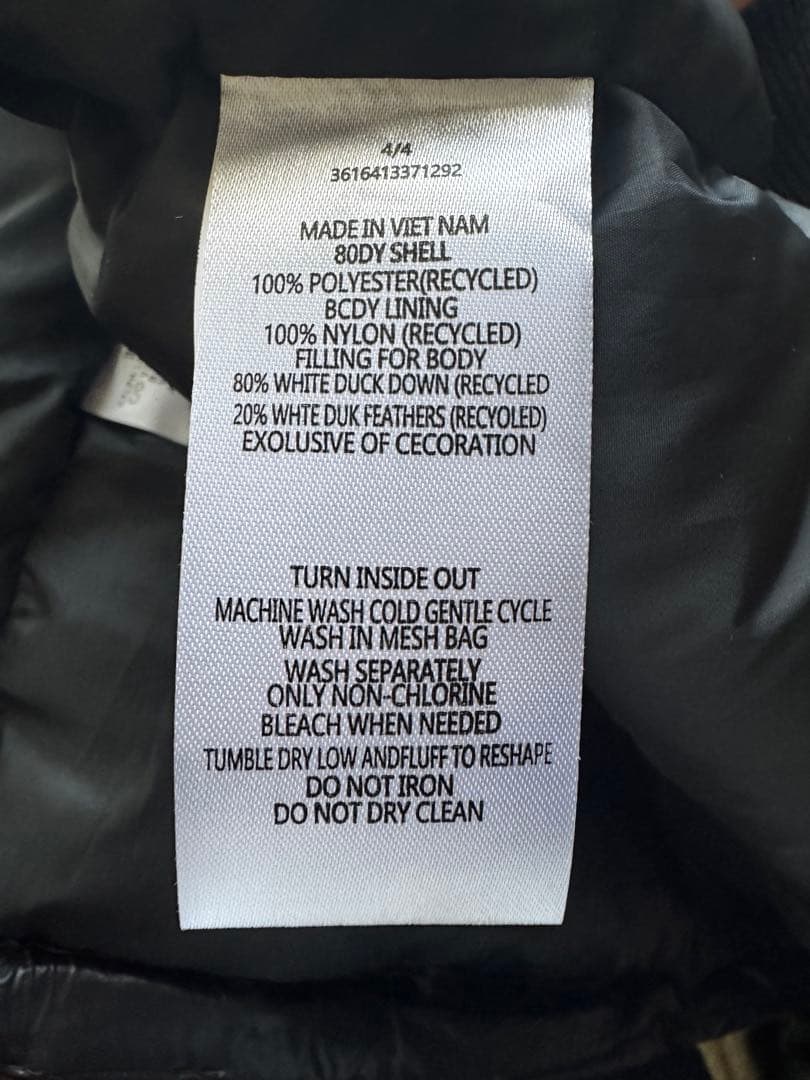 Polo Ralph Lauren ダウンジャケット 光沢 ブラック