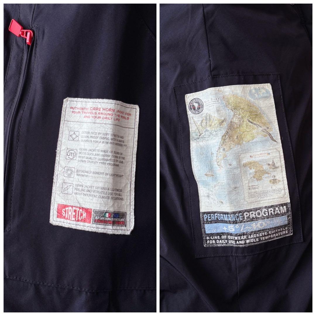 美品★CAPE HORN｜SANTACRUZ ロングダウン ブラック 42