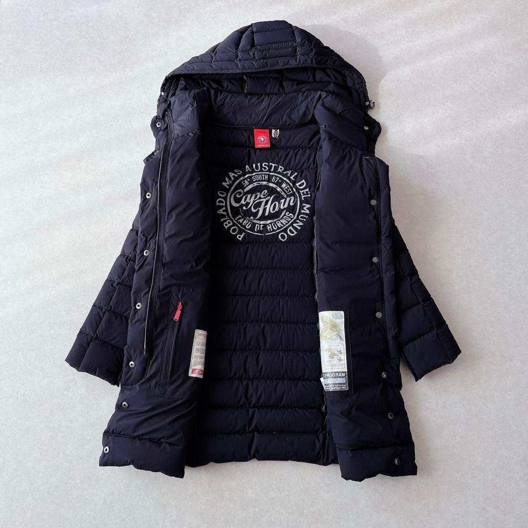 美品★CAPE HORN｜SANTACRUZ ロングダウン ブラック 42