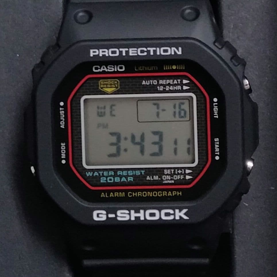 新品未使用 DW-5000R-1AJF　初代G-SHOCK復刻モデル　国内正規品