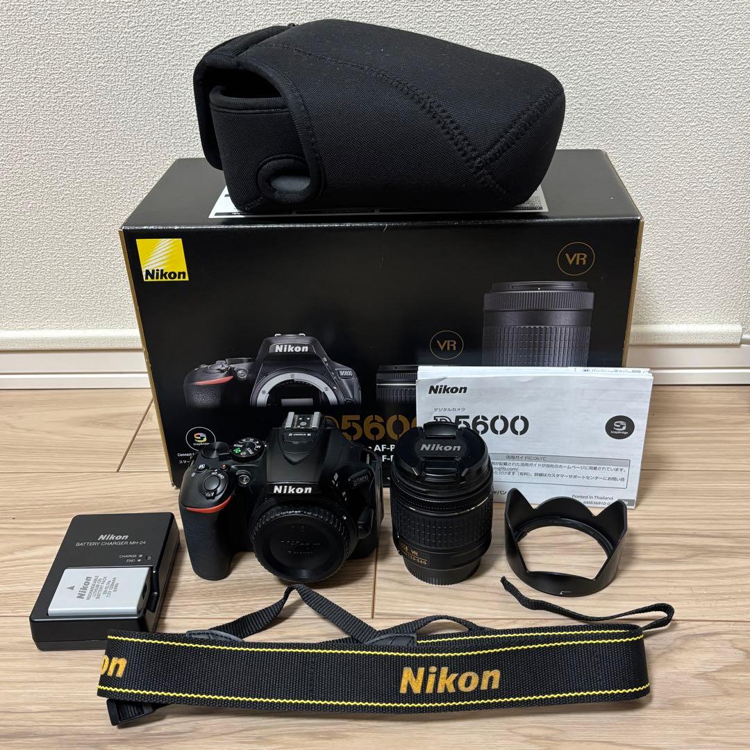 デジタルカメラ Nikon D5600 AF-P NIKKOR 18-55mm