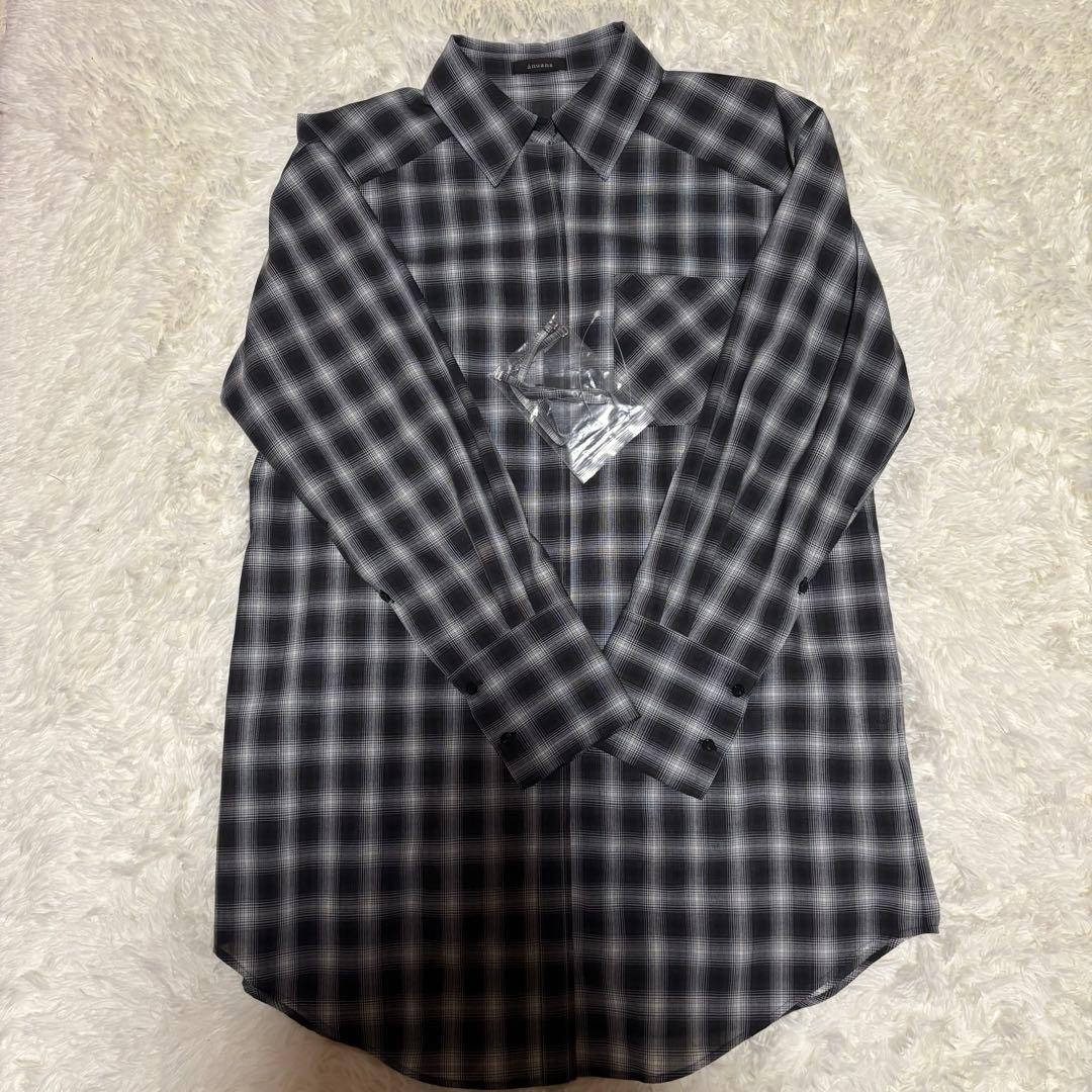 新品 anuans アニュアンス　マルチウェイオーバーシャツ チェック