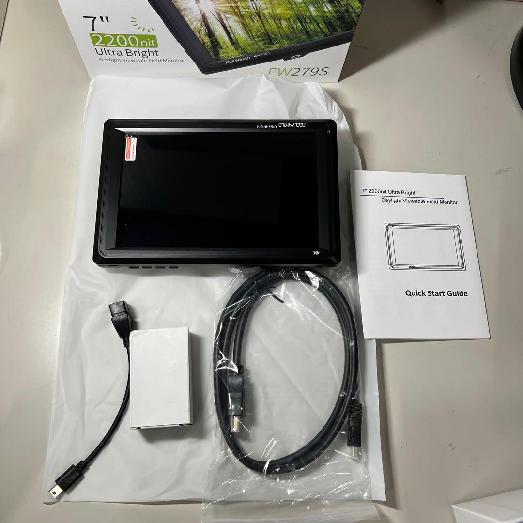 G454FEELWORLD FW279S 7インチカメラモニター2200nit