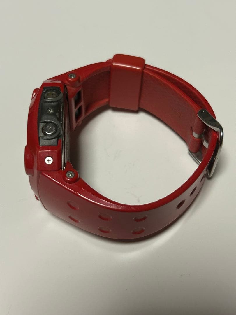 CASIO G-SHOCK デジタル腕時計 レッド　動作未確認