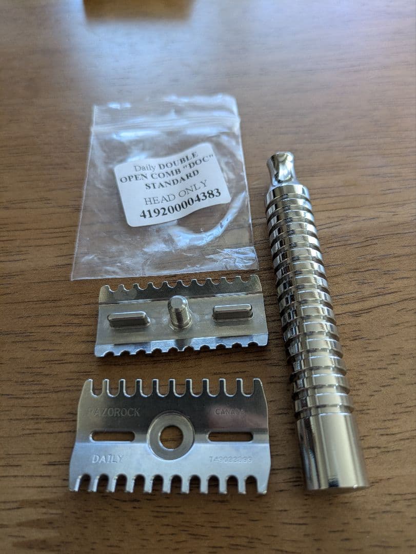 ゼウス様　razorock ラゾロック　daily オープンコーム