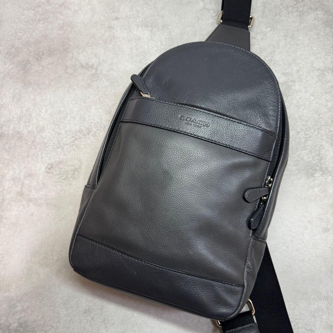 美品 コーチ ボディバッグ ショルダーバッグ COACH F54770 斜め掛け