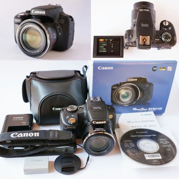 [値下げ中 2月12日まで] キャノン SX50HS (50倍ズーム) きれい❗