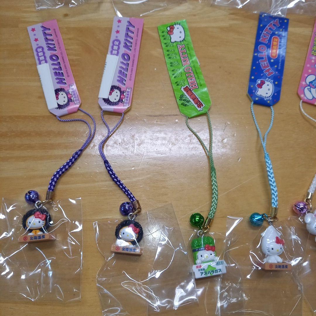 キティちゃん　ストラップ　キーホルダー　根付け　北海道限定　19点