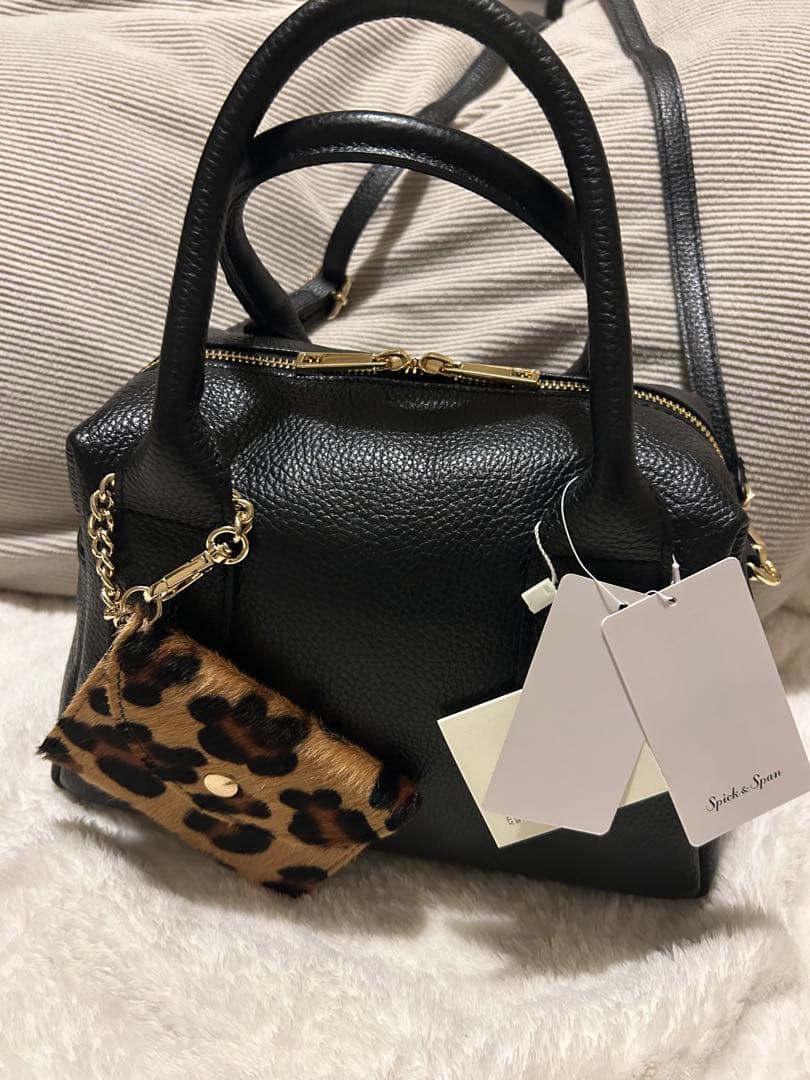 ⭐︎値下げ中⭐︎Spick & Span 別注MILOS ミニボストンバッグタグ付き