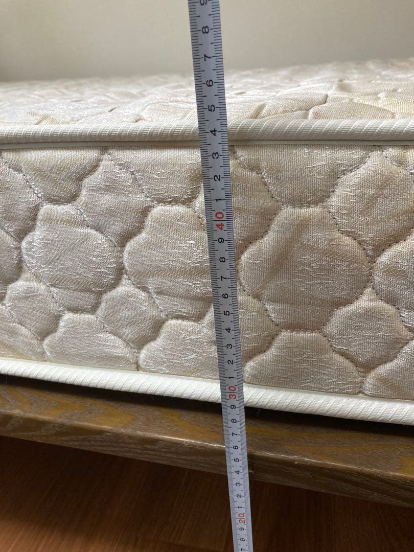 SALE！無印良品｜ダブルベッド　ダークブラウン　ウォールナット材　送料無料