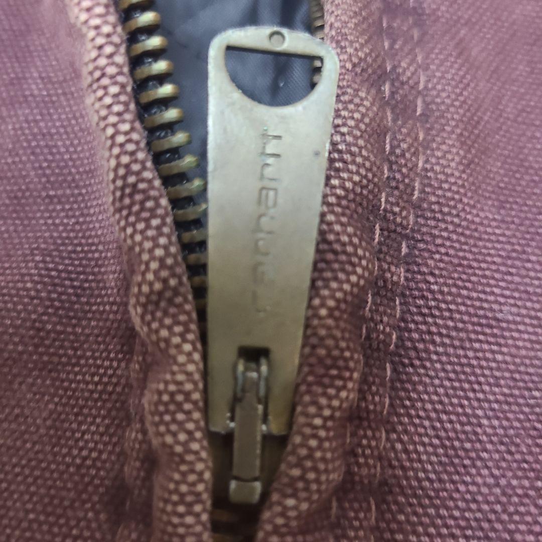Carhartt バーガンディ アクティブパーカー アメリカ製