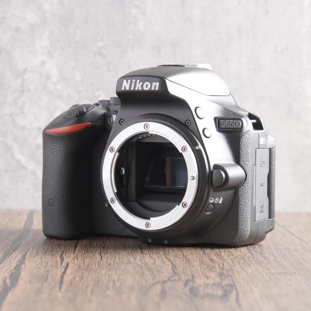 ショット数2891回で美品✨Wi-Fi✨自撮り✨Nikon D5500　740