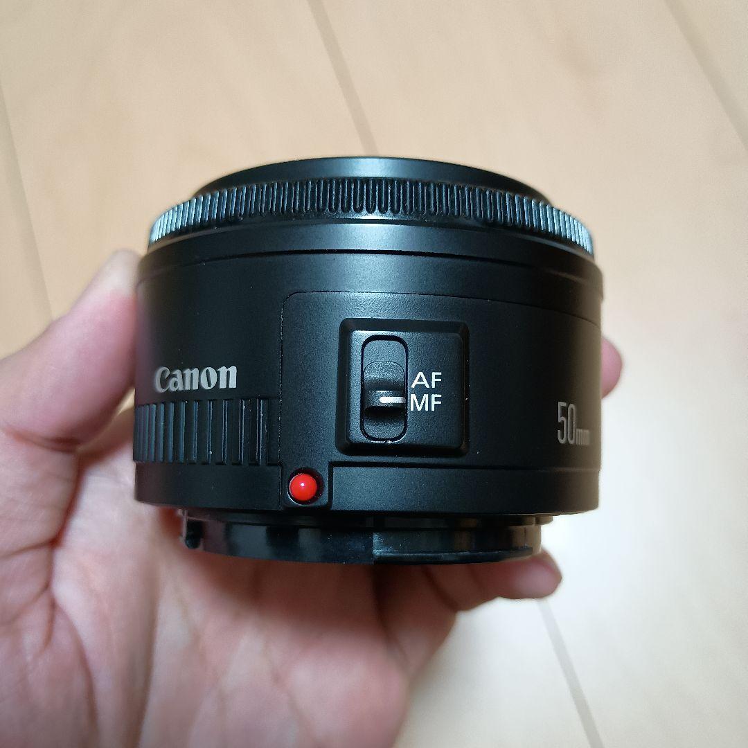 〘レアなフード付〙Canon EF 50mm f1.8 単焦点 ES-62付き