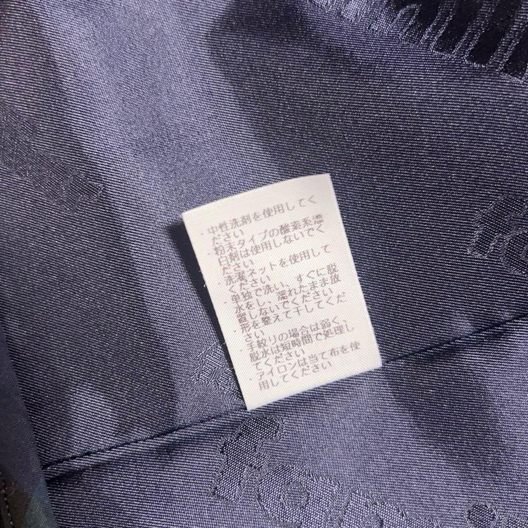 美品　familiar ピーコート　ウールコート　男女兼用　現行品　ネイビー