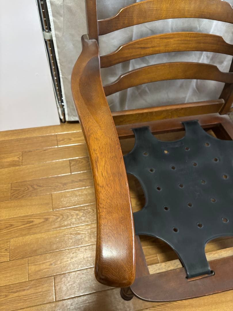 【美品】飛騨産業　キツツキ　アームチェア　一人掛けソファ レトロ ヴィンテージ