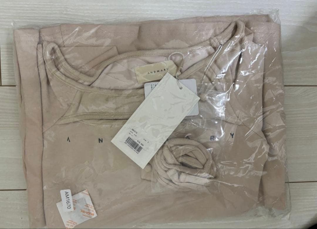 ワンピース andmary Laia oneshoulder dress AM167