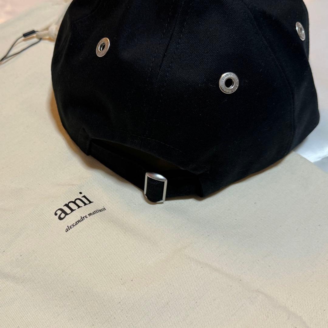 ami PARIS エンブロイダリー キャンバスキャップ