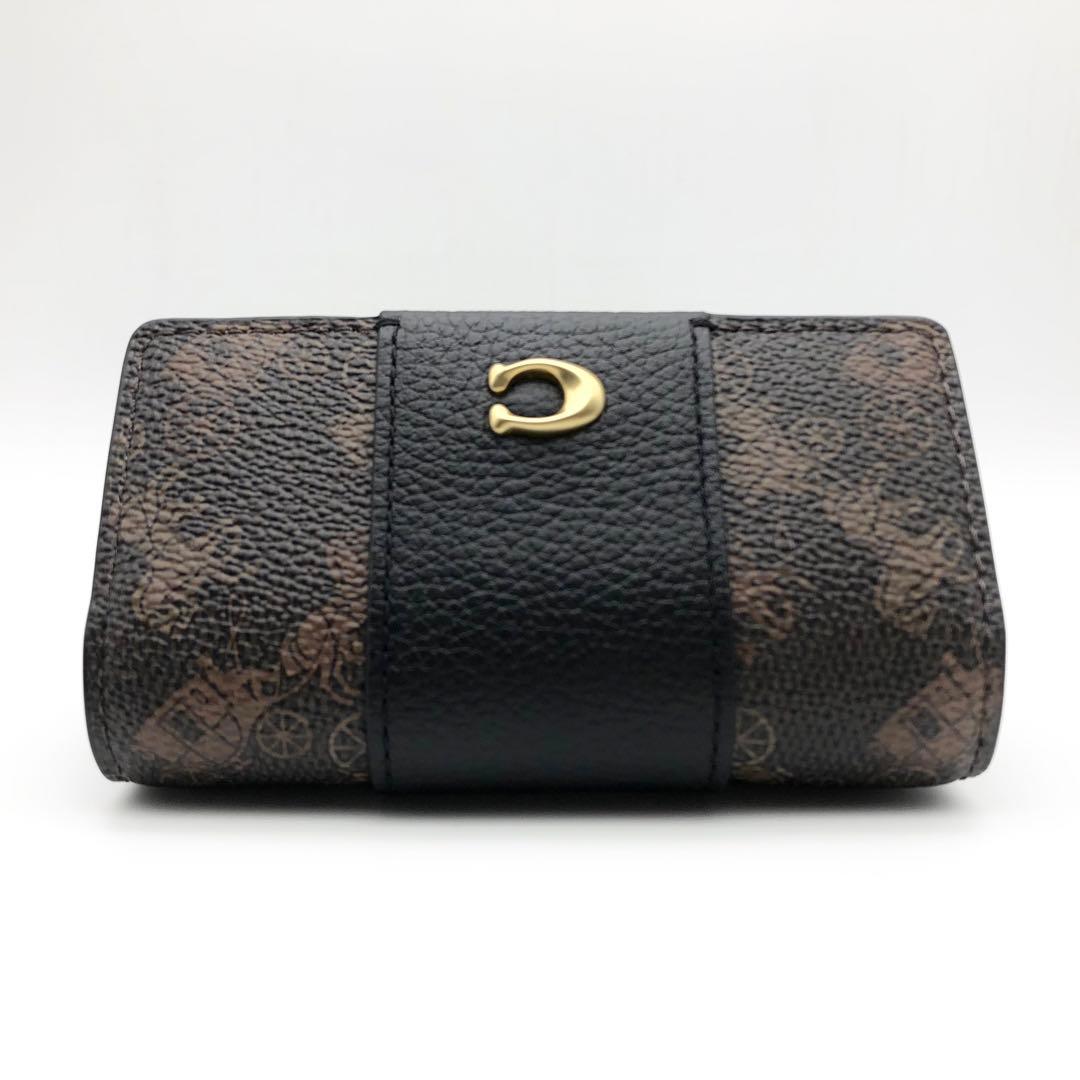 COACH ★大人気★ 6リング キーケース ホース アンド キャリッジ 新品