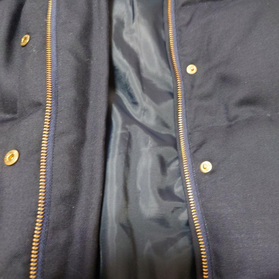 STUDIOUS ステュディオス 日本製　ネイビー ダウンジャケット サイズ0