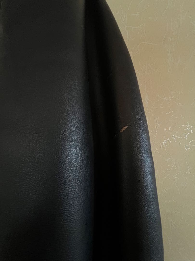 【10168】Schott Perfecto 70 ブラックレザー　サイズ40