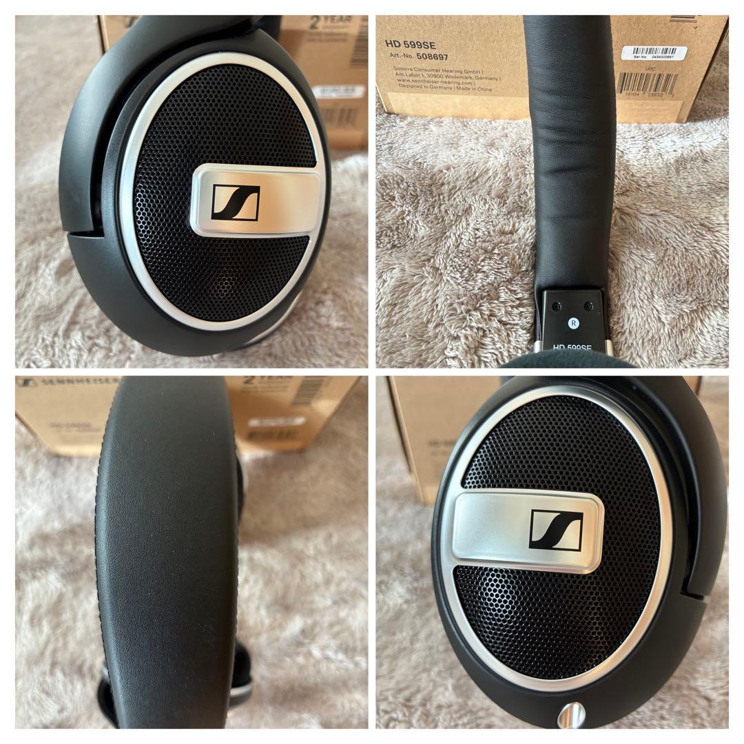 Sennheiser ヘッドホン 有線 HD 599 SE ブラック 【正規品】