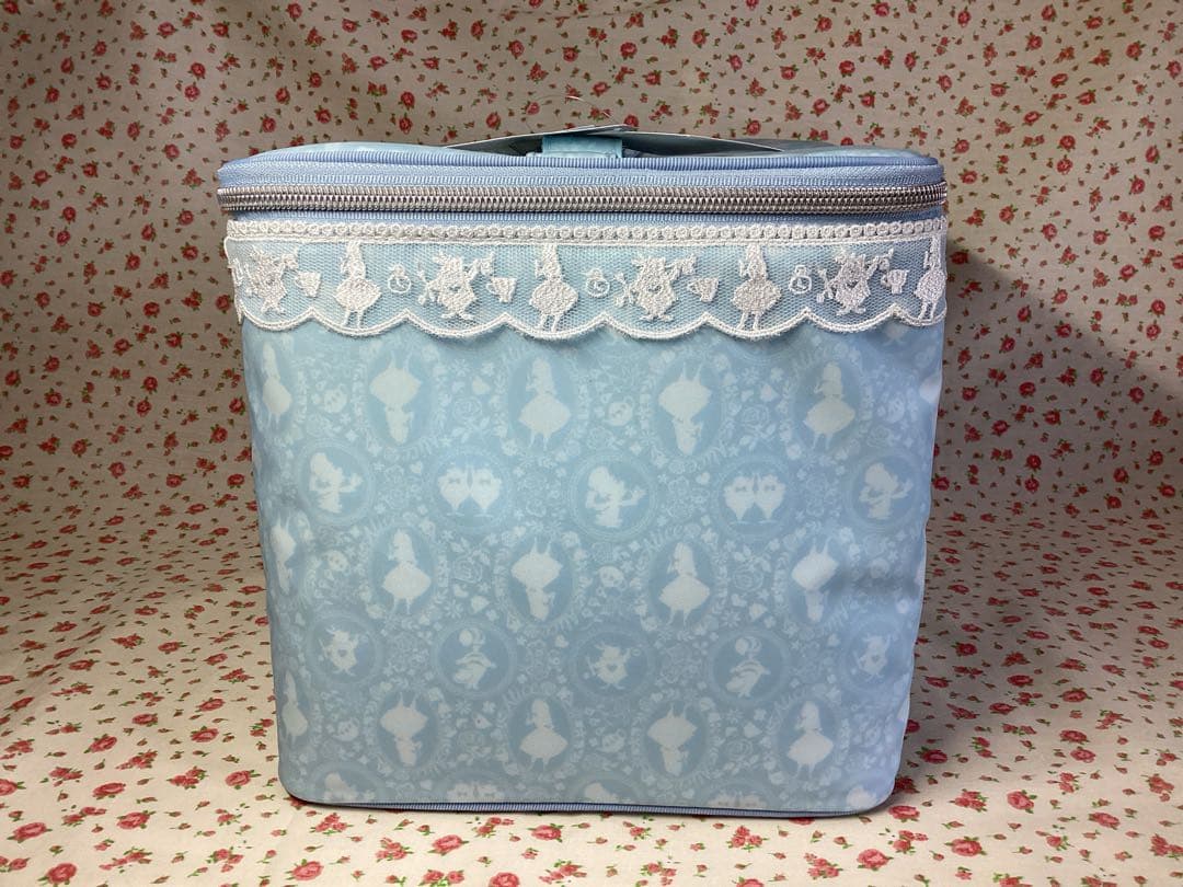 【未使用】アフタヌーンティー　バッグ　ディズニー　近沢レース　小物入れ　バニティ