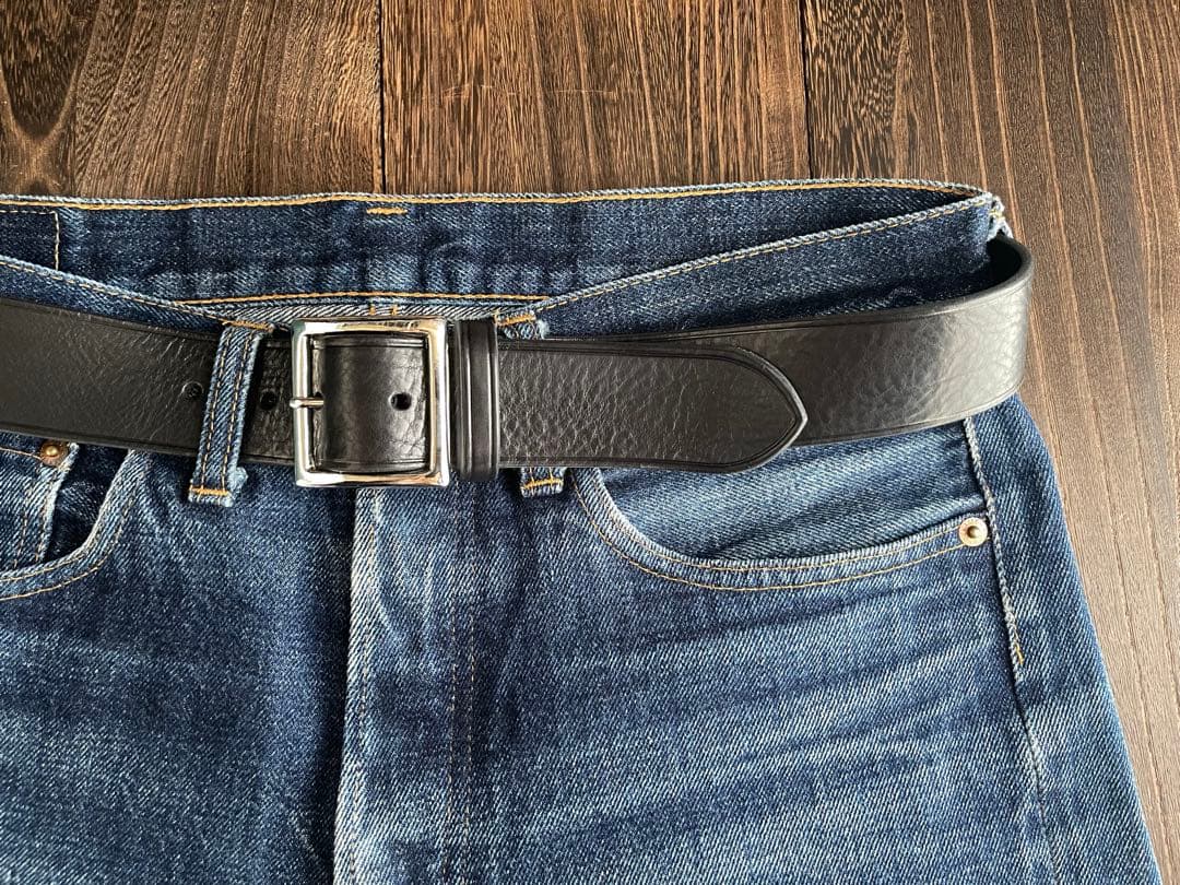 ギャリソンベルト　ミッスーリ　真鍮ニッケルメッキ4cm HTC CALEE