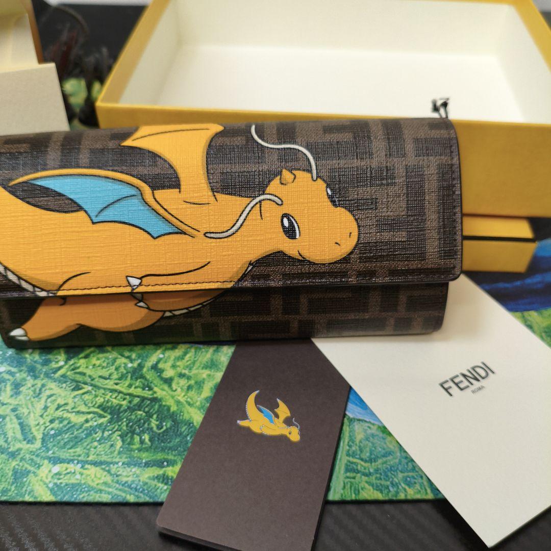 FENDI ポケモンカイリュー 長財布