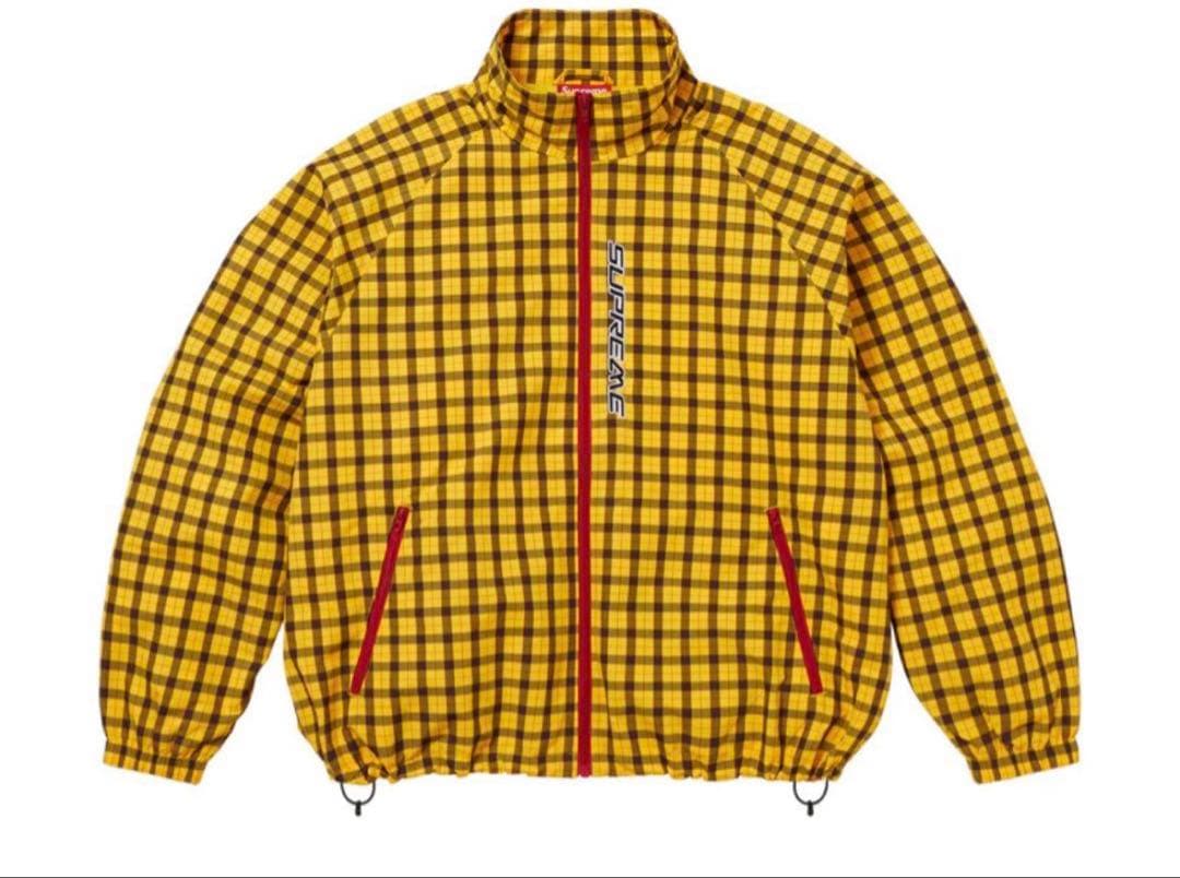 ジャケット・アウター Supreme plaid track jacket