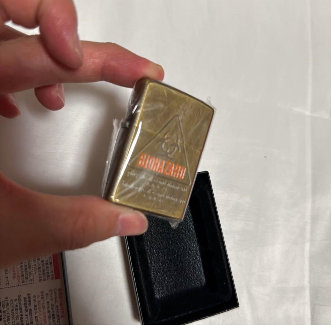 希少　zippo バイオハザード レアカラー サンプル　CAPCOM 古美