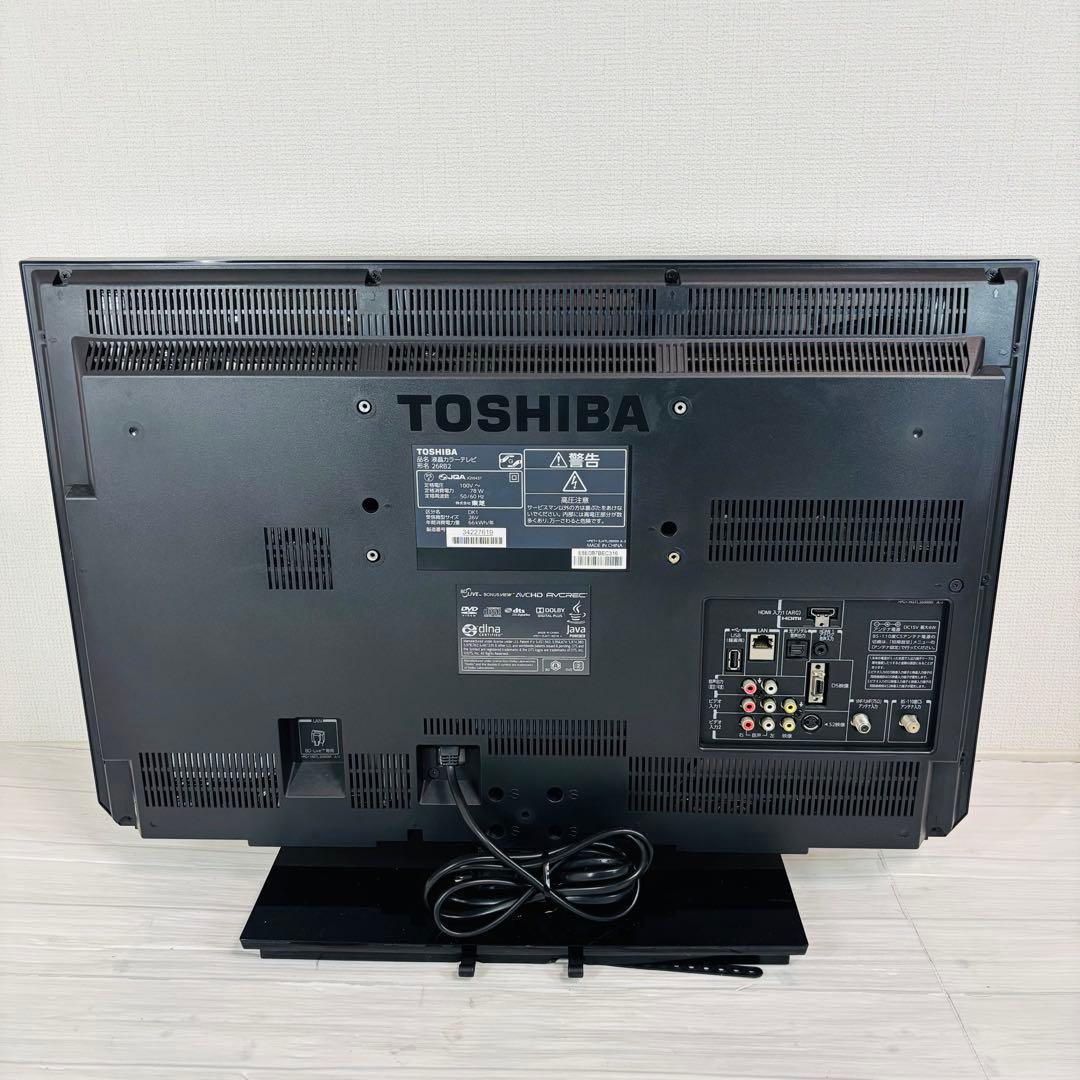 東芝 REGZA 26V型 液晶テレビ 26RB2 Blu-rayプレーヤー内蔵